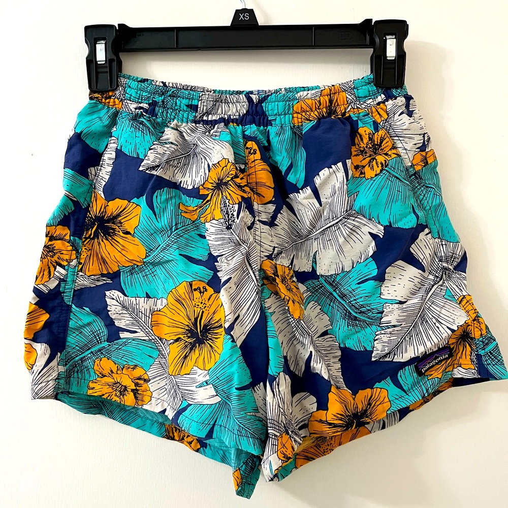Patagonia baggies 5” womens xxs EUC
